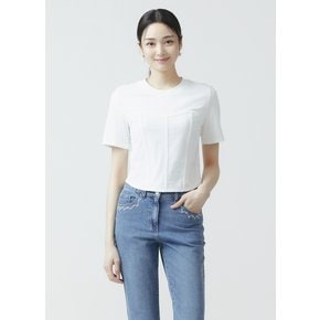 [24S/S] 뷔스티에 라인 반팔 티셔츠 ITO4WTS720