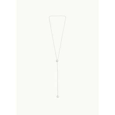 샵아모멘토 큐리오 25PF Wa Long Necklace, Silver