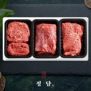 SSG정담 [9/5 순차출고][SSG 정담][냉장/1+등급이상][농협영주한우]정육혼합5호 (불고기/국거리(양지)/산적) / 1.5kg