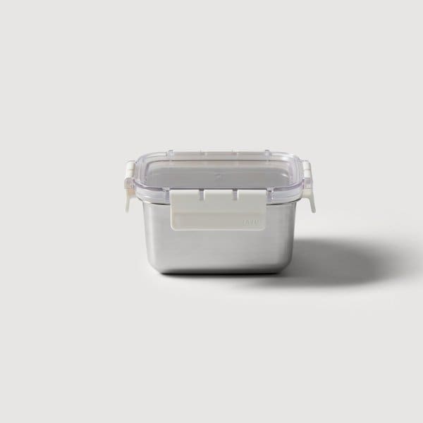 보관이 편리한 스텐 모듈러 밀폐용기 550ml 화이트 J70N902107000