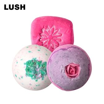 LUSH [백화점]봄향기 입욕 세트 (섹스 밤 + 크리미 캔디 + 사쿠라)