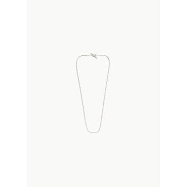 샵아모멘토 올블루스 25PF Folded Necklace / Short, Silver