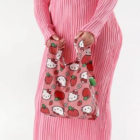 [바쿠백] 소형 베이비 에코백 장바구니 Hello Kitty Apple