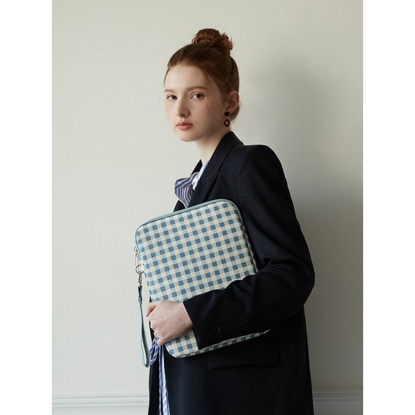 멜로우 체크 아이패드 파우치 11인치/13인치