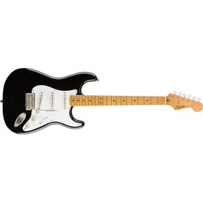 Squier by Fender 일렉트릭 기타 Classic Vibe 50s Stratocaster, Black 소프트 케이스 포함