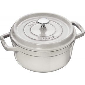 staub 스토우브 「피코 코콧 라운드 캄파뉴 22 cm」 양손 주물 홀로 냄비 IH 대응 캄파뉴 22cm