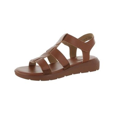 이스퀘어 5367029 Rockport Abbie Womens Faux Leather Casual T-Strap Sandals