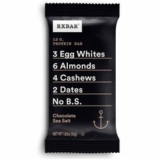 RXBAR 초콜릿 바다 소금 단백질 바 - 1.83oz 프로틴