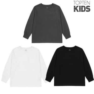 탑텐키즈 25년 SS 공용) 에센셜 USA 코튼 포켓 티셔츠MKF5TS3905