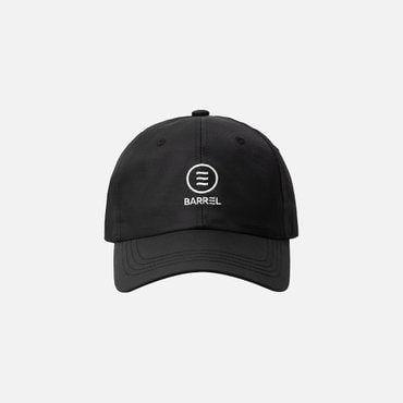 배럴 베이직 로고 볼캡 블랙 (B4SUACP001BLK)