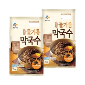 고소한 들기름막국수 356g x2개