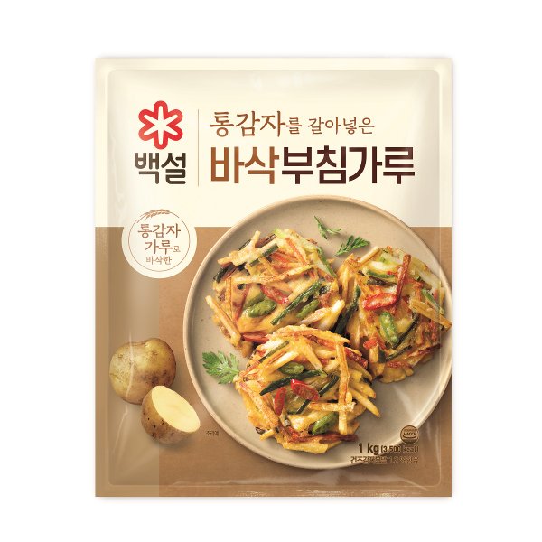 백설 통감자를 갈아넣은 바삭 부침가루 1kg