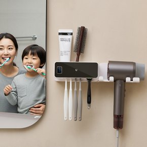 칫솔살균기 칫솔소독기 면도기 가정용 건조기 드라이기 거치대 URT-D147CHW