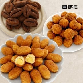 참다른 호두과자 500g(25개내외) + 만쥬만쥬 500g(36개내외) + 커피콩빵 400g(50개내외)