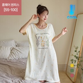55 100  프린팅 홈웨어 원피스 NK62 NW 4_P432329915