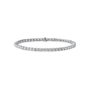 알로드 14K 랩다이아몬드 4프롱 테니스 팔찌 0.1ct