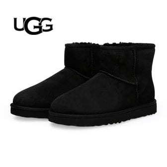 UGG 어그 클래식 미니 블랙 남자부츠 (1002072-BLK)