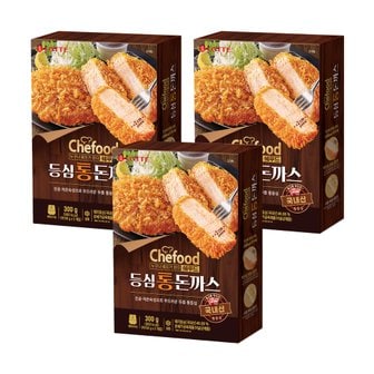 롯데웰푸드 [본사직영] Chefood 등심통돈까스 300gx3개