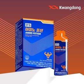 아미노포션 에너지젤 BCAA 아미노산 1박스(45g x 14포)