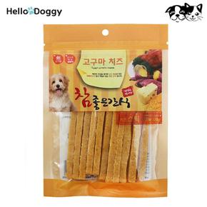 강아지간식추천 애견간식추천 헬로도기 참 좋은 간식 고구마 강아지 치즈 스틱120g X ( 3매입 )