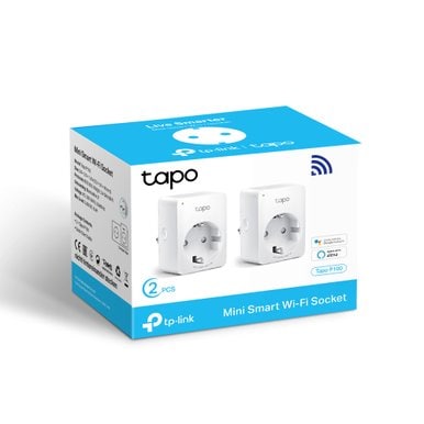 [본사 직영] 티피링크 Tapo P100(2팩)스마트  IoT Wi-Fi 플러그 타이머 콘센트
