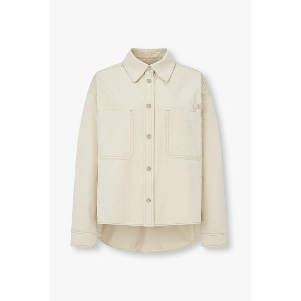 [파주점] 코튼 워시드 셔츠 점퍼 7126220101