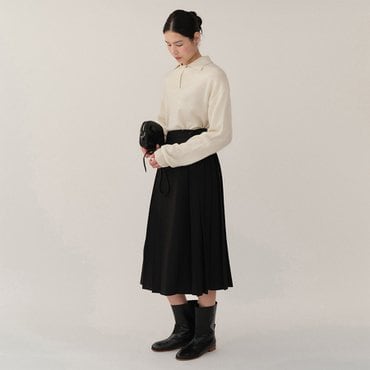 킨더살몬 Sofie Crossbody Bag Black