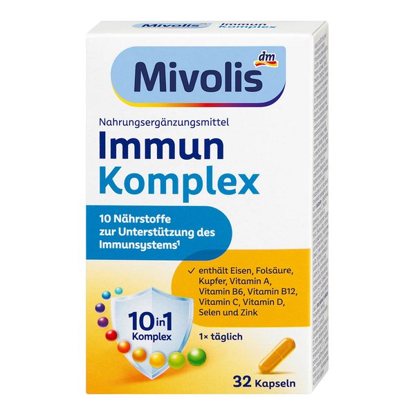 [해외직배송] 독일 DM 미볼리스 이뮨 콤플렉스 32캡슐