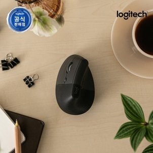 Logitech 로지텍코리아 LIFT  LEFT 그라파이트 왼손용 인체공학 무선 블루투스 버티컬 마우스
