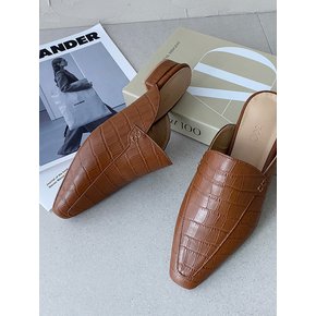 CROC CHIC MULE_camel 2cm OUD219052-2