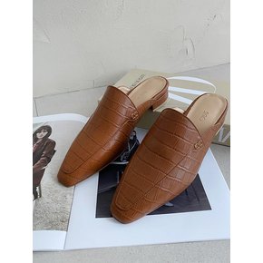 CROC CHIC MULE_camel 2cm OUD219052-2