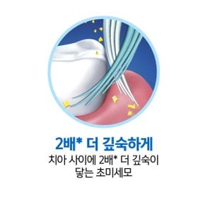 오랄비 초미세모 크로스액션 칫솔 12입