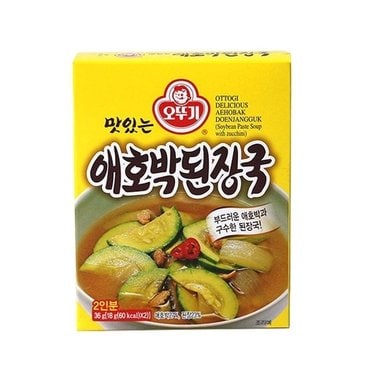  오뚜기 애호박된장국36g (2인분) X 5