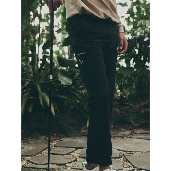 립스탑 조직믹스 카고포켓 남성 조거 팬츠 블랙_CHD1MPT0151BK