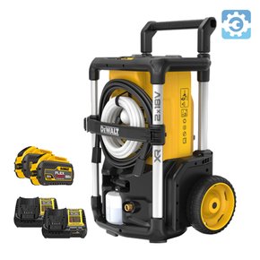 충전 고압세척기 DCMPW1600Y2 20V 12Ah x 2 배터리세트