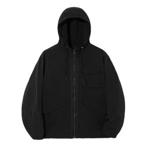 유니 UTILITY POCKET PACKABLE JUMPER  BLACK  _P368524110