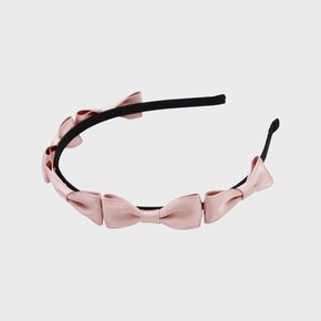 RIBBON BUNDLE HAIRBAND_PINK