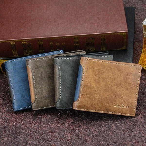 [옷자락] 남성 패션 데일리 가죽 빈티지 반지갑