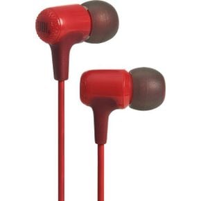 일본 jbl 헤드셋 JBL E15 Earphones Canal Type/Mic Onboard JBLE15 Official Japan Product red