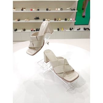 BABARA [부산점] [바바라] 7cm 양가죽 뮬 샌들 BBI441