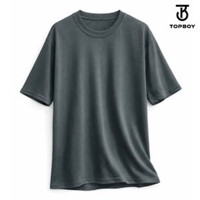 남녀공용 TR 스판 루즈핏 라운드넥 반팔 티셔츠 (WI016)