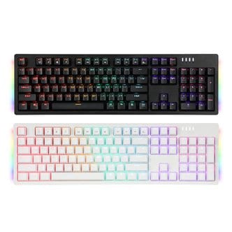 앱코 K515 키보드 기계식 축교환 측면 RGB 무빙 LED 게이밍 PC방