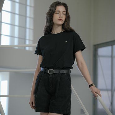 노운베러 Soft basic logo T-shirt_Black