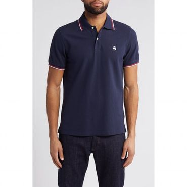 이스퀘어 5052781 Brooks Brothers Tipped Pique Polo