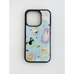 Lazy Cats Epoxy iPhone Case