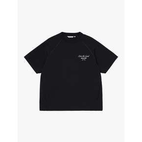 AIR THROUGH SHORT SLEEVE WIND PULLOVER-BLACK