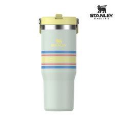 스탠리 레트로 바시티 아이스 플로우 플립 스트로우 텀블러 887ml 30oz 미스트 메쉬