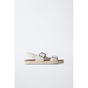 ZARA 자라 키즈 레더 샌달 샌들버클 에크루 화이트 4600830002 4600830 1276786