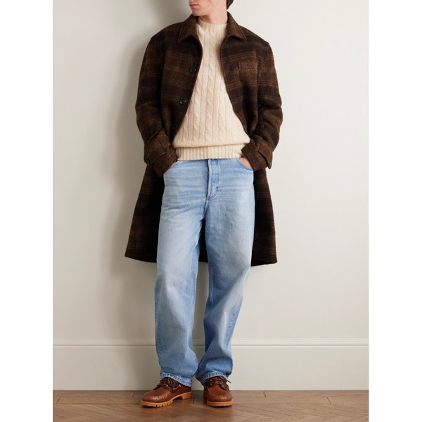 드레익스 케이블 니트 브러시드 울 스웨터 46376663162925826