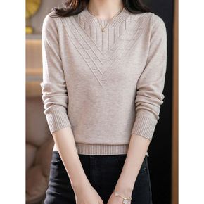 ATMARK 브이짜임니트 AA36KN038G_P350795449